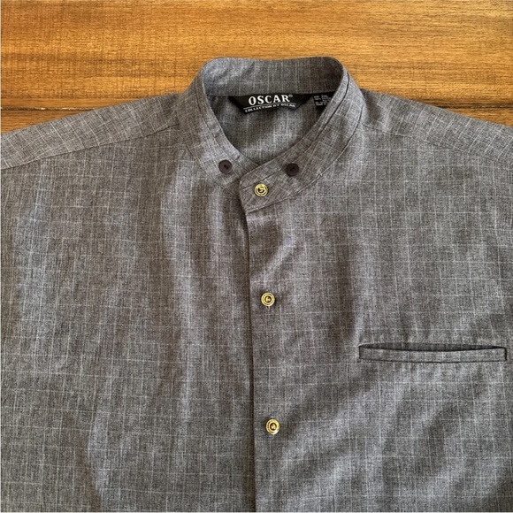 OSCAR collection by OSCAR MEN Button Down Shirt Size XXL - Picture 8 of 10